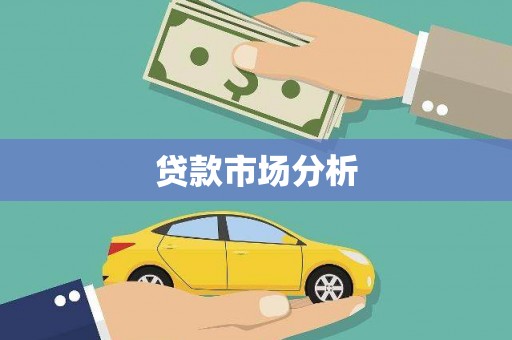 玛纳斯贷款市场分析