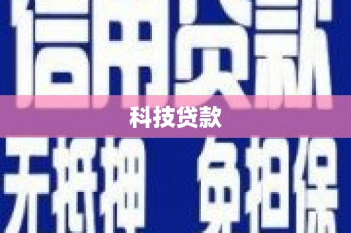 玛纳斯科技贷款