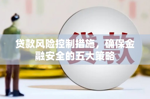 玛纳斯贷款风险控制措施，确保金融安全的五大策略