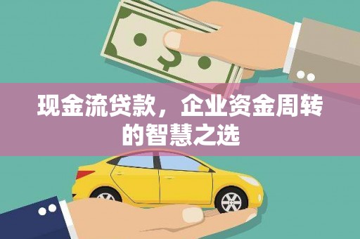 玛纳斯现金流贷款，企业资金周转的智慧之选