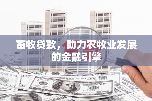 玛纳斯畜牧贷款，助力农牧业发展的金融引擎