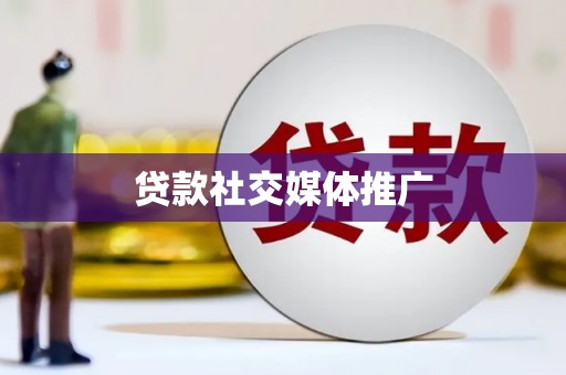 玛纳斯贷款社交媒体推广