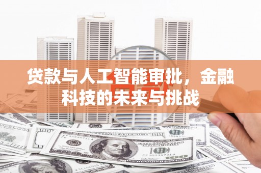 玛纳斯贷款与人工智能审批，金融科技的未来与挑战