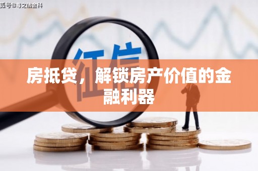玛纳斯房抵贷，解锁房产价值的金融利器