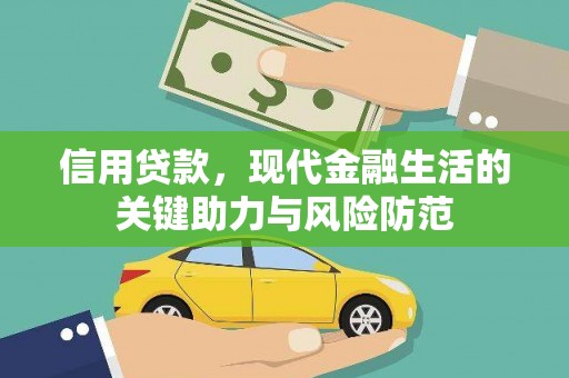 玛纳斯信用贷款，现代金融生活的关键助力与风险防范