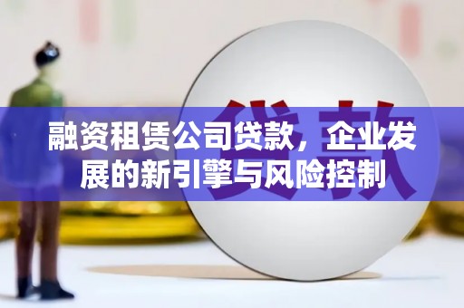 玛纳斯融资租赁公司贷款，企业发展的新引擎与风险控制