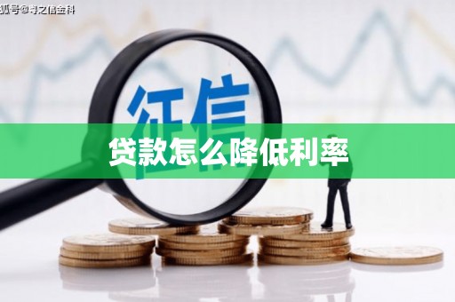 玛纳斯贷款怎么降低利率