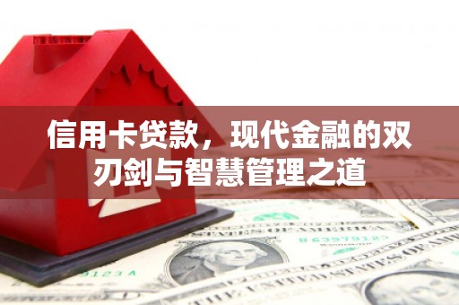 玛纳斯信用卡贷款，现代金融的双刃剑与智慧管理之道