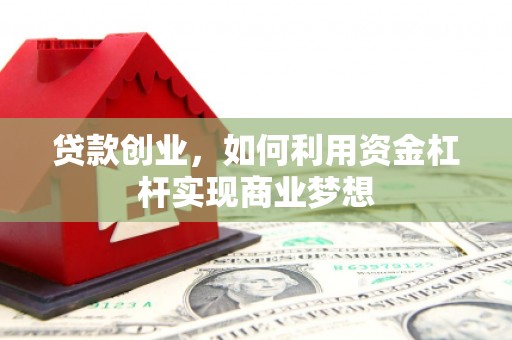 玛纳斯贷款创业，如何利用资金杠杆实现商业梦想