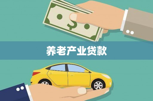 玛纳斯养老产业贷款